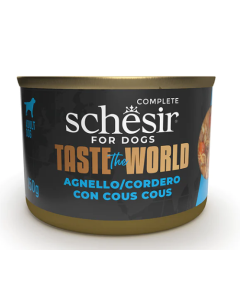 Schesir Taste The World Cane Adult Agnello con Cous Cous Lattina 150 gr