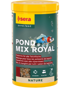 Sera Pond Mix Royal per Diverse Varietà di Pesci da Laghetto