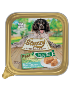 Stuzzy Cane Adult Patè Vegetal Sapore Mediterraneo Vaschetta 100 gr