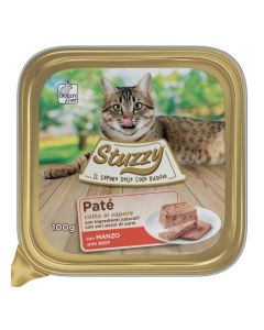 Stuzzy Gatto Adulto Patè con Manzo in Vaschetta 100 gr