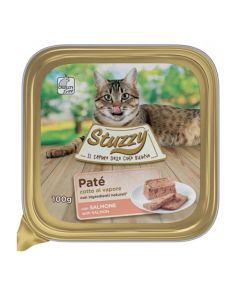 Stuzzy Gatto Adulto Patè con Salmone in Vaschetta 100 gr