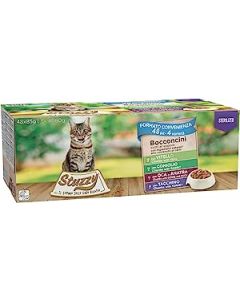 Stuzzy Gatto Sterilizzato Bocconcini Multipack 48 pz x 85 gr