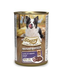 Stuzzy Monoproteico Cane Adult Cervo Lattina 400 gr