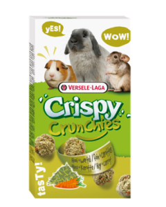 Versele-Laga Crispy Crunchies Conigli e Roditori Fieno e Carote 75 gr