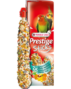 Versele-Laga Prestige Sticks Parrocchetti Frutta Tropicale 2 pz 140 gr