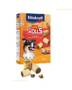 Vitakraft Vita Rolls Snack Cane Biscotti Ripieni di Carne  400 gr