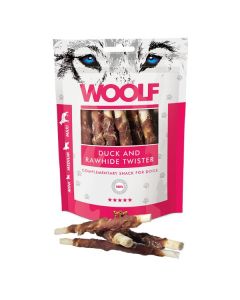 Woolf Snack Cane Rotoli di Anatra con Pelle Grigliata 100 gr