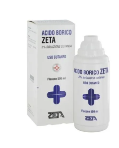 Zeta Acido Borico 3% Soluzione Cutanea 500 ml