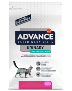 Advance Veterinary Diets Gatto Urinary Sterilized Low Calorie Crocchette 1,25 kg