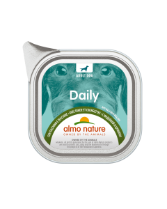 Almo Nature Daily Cane Adult Patè con Tacchino e Zucchine Vaschetta 100 gr