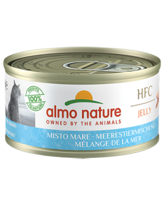 Almo Nature HFC Jelly Gatto Adulto Misto Mare Lattina 70 gr