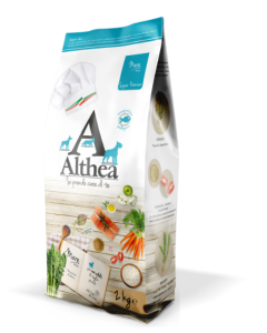 Althea Superpremium Cane Adult Mini Mare Monoproteico e Ipoallergenico Salmone Crocchette 2 kg