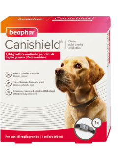 Beaphar Canishield 1 Collare per Cane Grande 65 cm