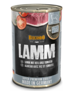 Belcando Super Premium Cane Agnello con Riso e Pomodori Lattina 400 gr