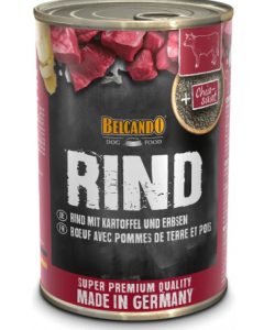 Belcando Super Premium Cane Manzo con Patate e Piselli Lattina 400 gr