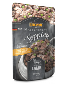 Belcando Cane Mastercraft Topping di Agnello con Piselli Busta 100 gr