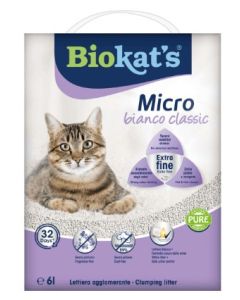 Biokat's Micro Bianco Classic Lettiera 6 lt