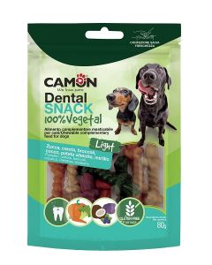 Camon Dental Snack Cane Vegetal a Forma di Cotonosso 80 gr