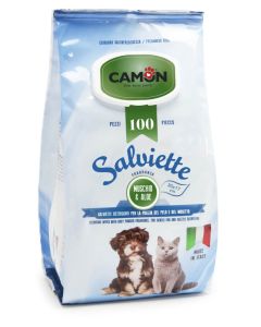 Camon Salviette 30x17 Muschio e Aloe 100 pz