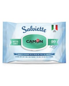 Camon Salviette 20x30 Muschio Bianco 40 pz