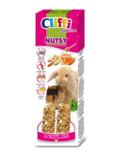 Cliffi Selection Sticks Nutsy per Conigli e Cavie 110 gr