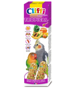 Cliffi Selection Sticks Tropical per Parrocchetti 150 gr