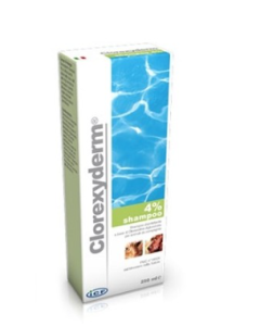 iCF Clorexyderm Shampoo 4% Cane e Gatto 250 ml