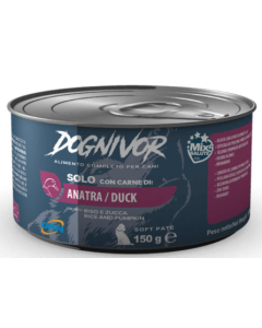 Drn Dognivor Cane Monoproteico Anatra Lattina 150 gr