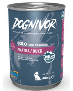 Drn Dognivor Cane Monoproteico Anatra Lattina 400 gr