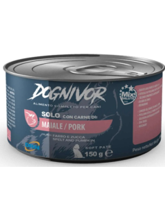 Drn Dognivor Cane Monoproteico Maiale Lattina 150 gr