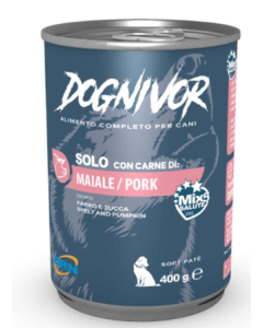 Drn Dognivor Cane Monoproteico Maiale Lattina 400 gr