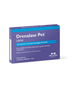 Nbf Lanes Drenalase Pet Cane 30 Compresse