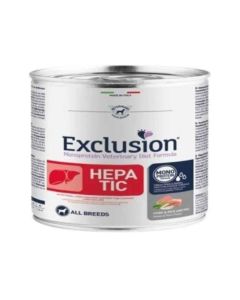 Exclusion Monoprotein Diet Cane Adult All Breeds Hepatic Maiale Riso e Piselli 200 gr