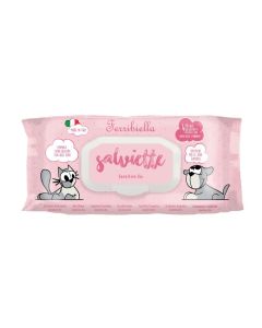 Ferribiella Salviette Detergenti Sensitive Bio - Confezione da 40 pezzi