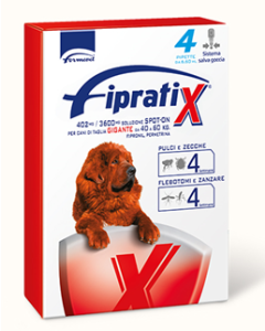 Fipratix Spot On per Cani 40-60 kg 4 Pipette