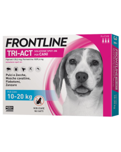 Frontline Tri-Act Cane 10-20 kg 3 Pipette