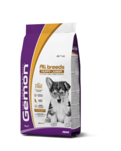 Gemon Cane Puppy e Junior All Breeds con Pollo e Riso Crocchette