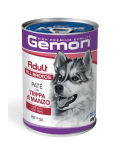 Gemon Cane All Breeds Adult Patè con Trippa di Manzo Lattina 400 gr