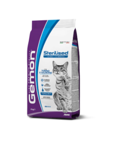 Gemon Gatto Adult Sterilizzato con Tonno e Salmone Crocchette