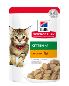 Hill's Science Plan Gatto Kitten Bocconcini Pollo Busta 85 gr