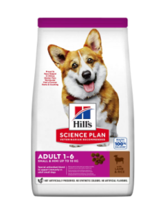 Hill's Science Plan Cane Adult Mini Agnello e Riso Crocchette 1,5 kg