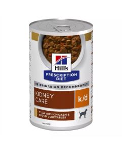 Hill's Prescription Diet Cane k/d Kidney Care Spezzatino di Pollo con Verdure 354 gr