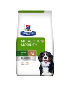 Hill's Prescription Diet Cane Medium Adult J/D Metabolic + Mobility Crocchette al Pollo 1,5 KG