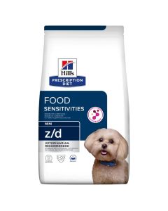 Hill's Prescription Diet Cane Mini Adult z/d Food Sensitivities Crocchette 1 kg