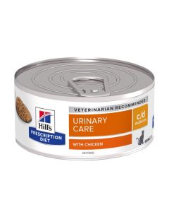 Hill's Prescription Diet Gatto c/d Multicare Urinary Care con Pollo 156 gr