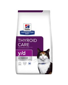 Hill's Prescription Diet Gatto y/d Thyroid Care Crocchette 1,5 kg