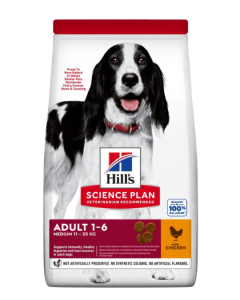 Hill's Science Plan Cane Adult Medium Pollo Crocchette 12 kg