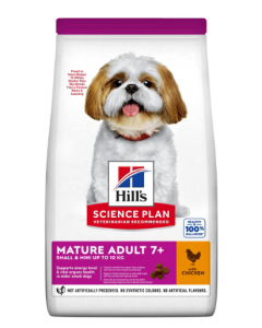 Hill's Science Plan Cane Mini Mature 7+ Pollo Crocchette 1,5 kg