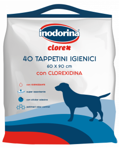 Inodorina Tappetini Igienici Clorex 60x90 cm 40 pz