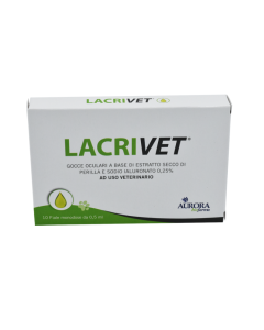 Aurora Biofarma Lacrivet Gocce Oculari Uso Animale 10 Fiale Monodose